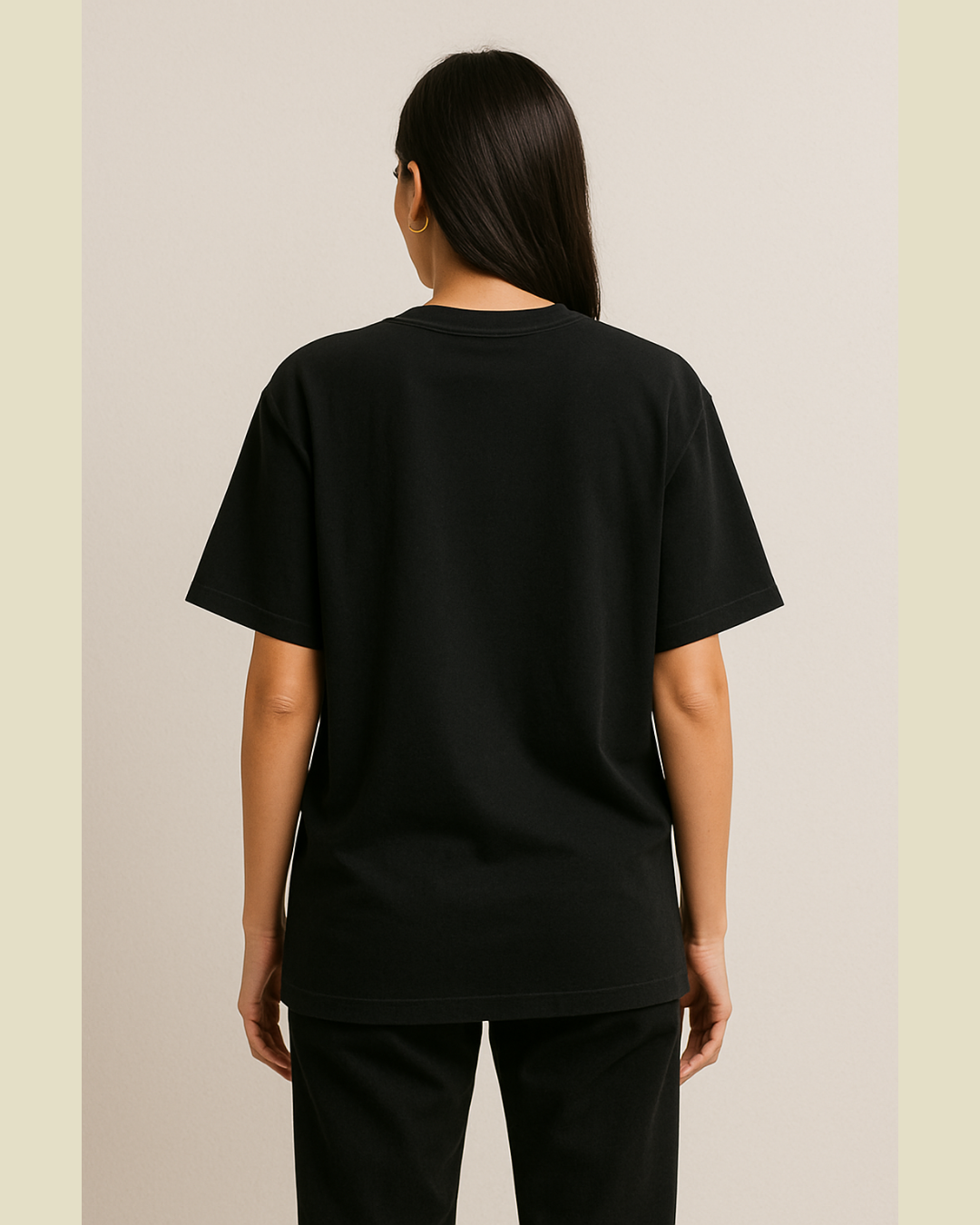 INDIAN ARMY: Front Printed Oversized Tshirt Unisex Wear the pride