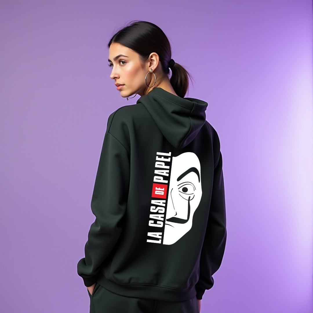 LA CASA edition hoodie{Back printed}.
