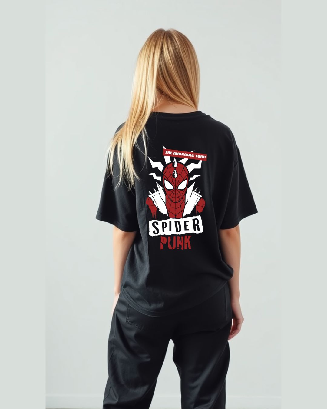 SPIDER MAN: Back Printed Classy Tshirt Unisex