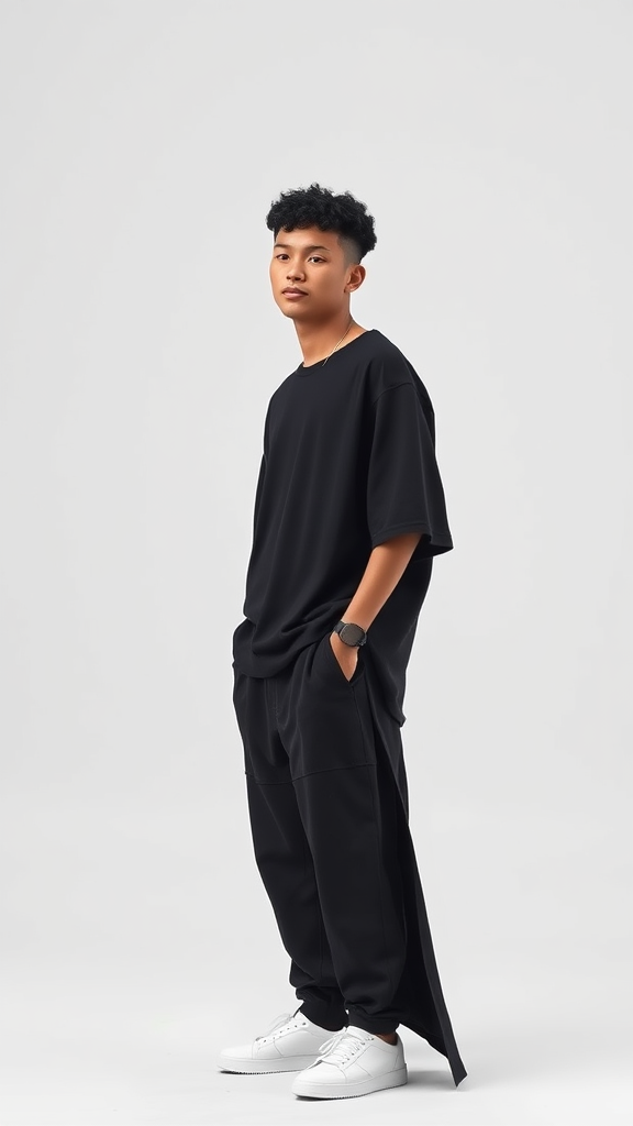 Why Not Me? Oversized Anime T-Shirt