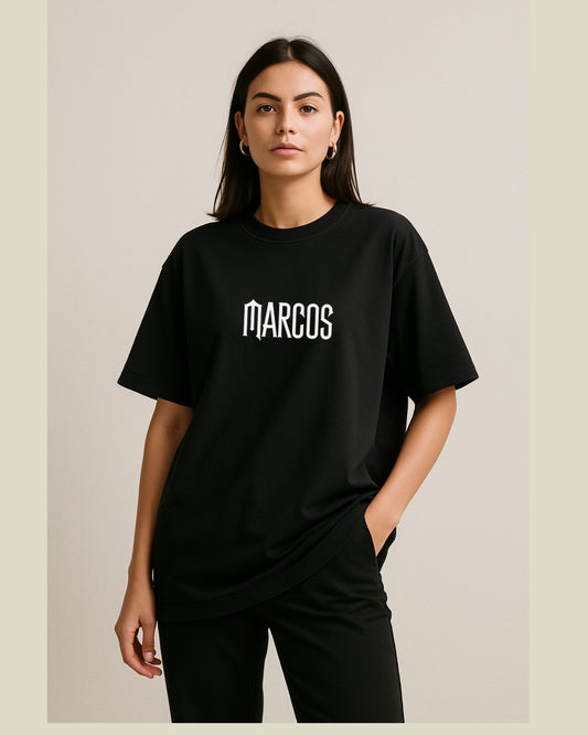 MARCOS: Front Printed Oversized Tshirt Unisex