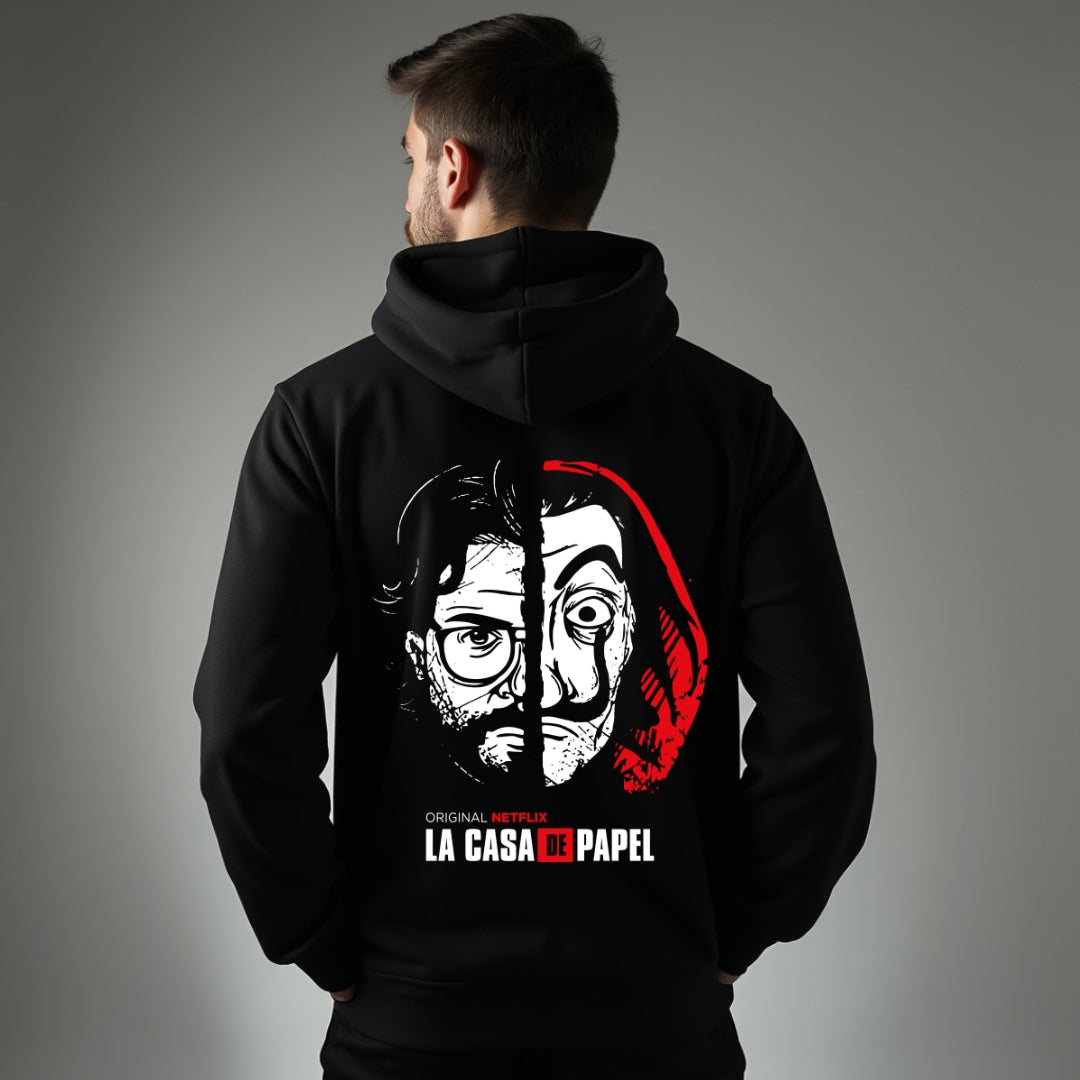 LA CASA DE-PAPAL edition unisex hoodie[Back printed].