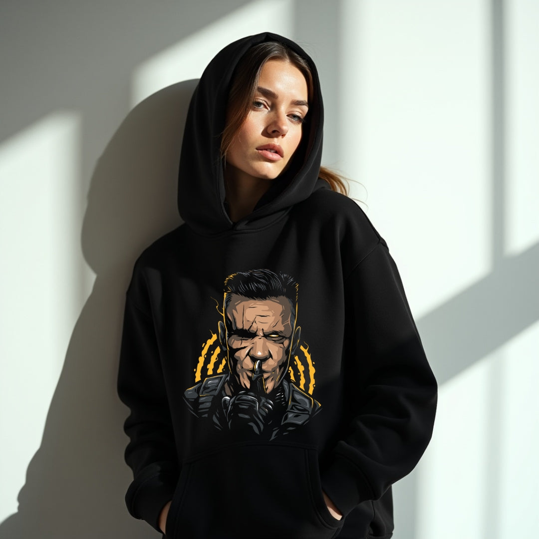 Kroxx edition of  premium & classy unisex hoodie{front printed}.